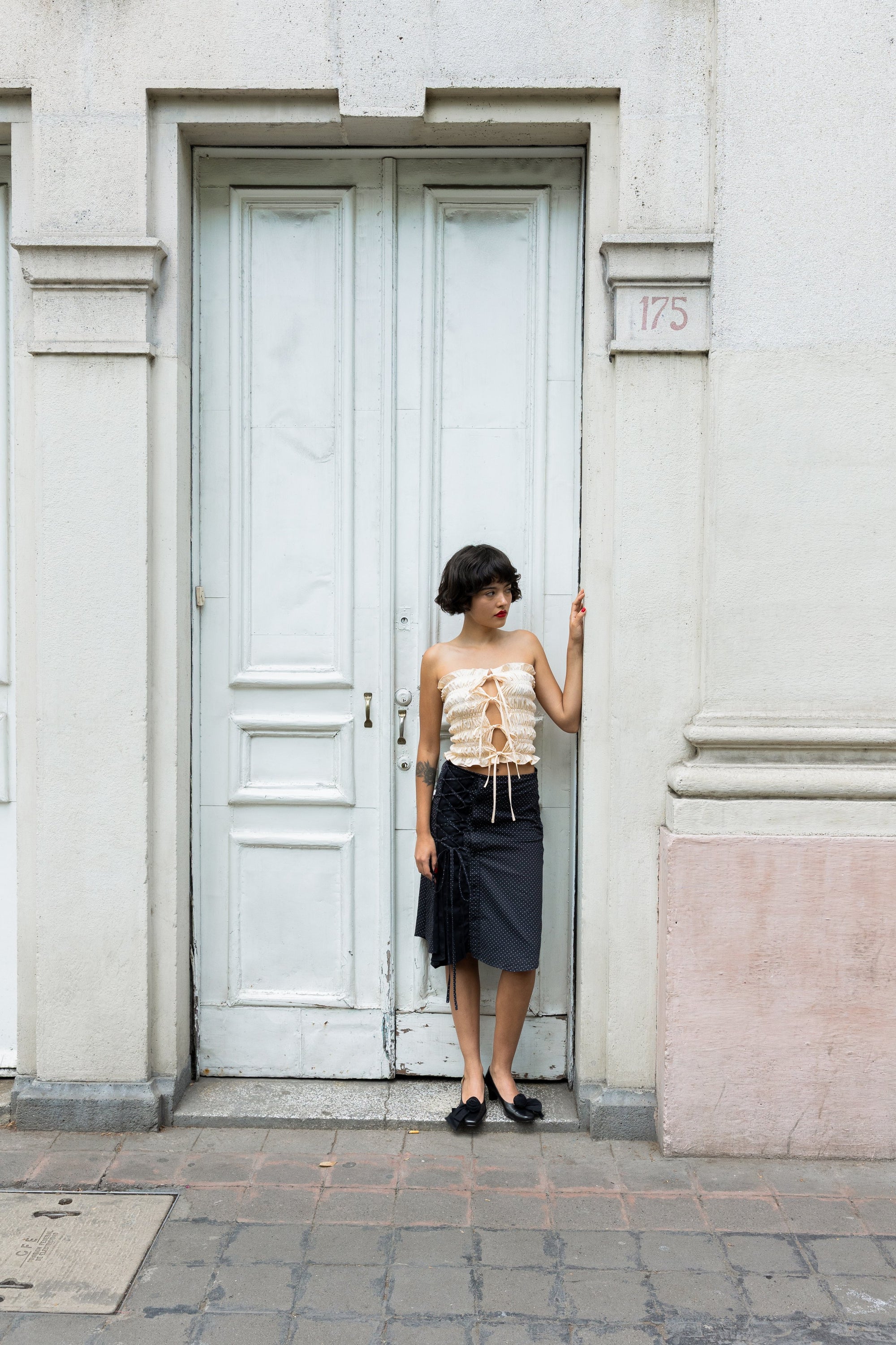 Bandeau - Rayas azul y rosa