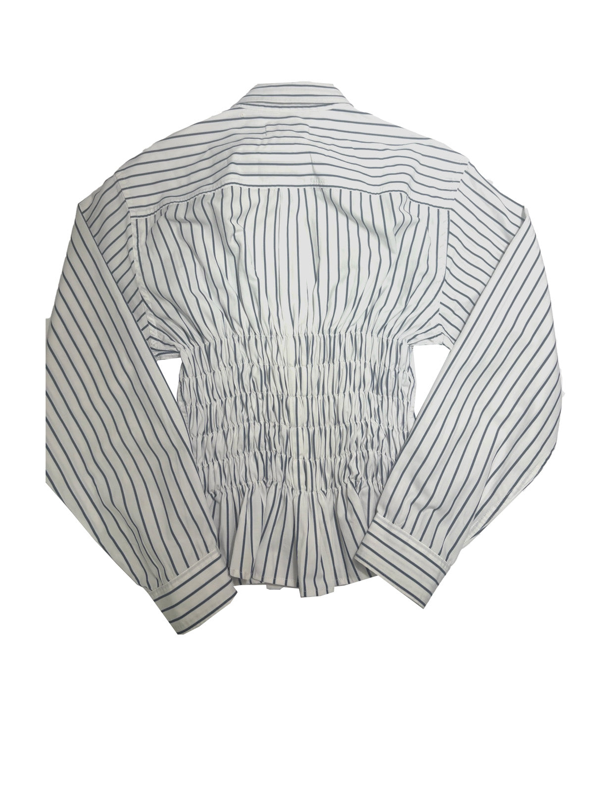 Camisa Corset - Rayas azul