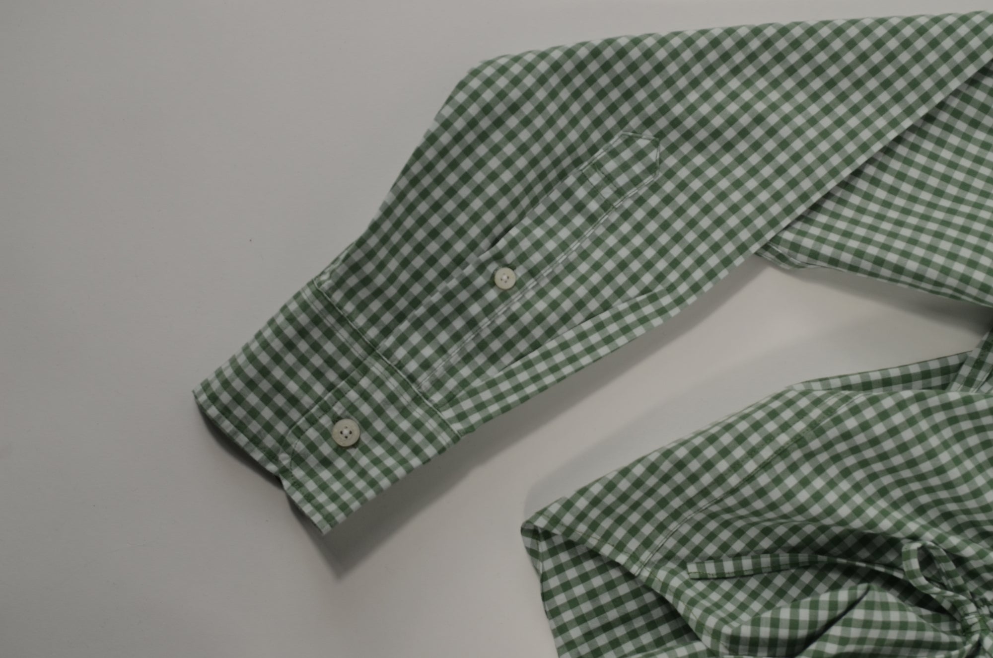 Camisa Valentine's - Verde a cuadros