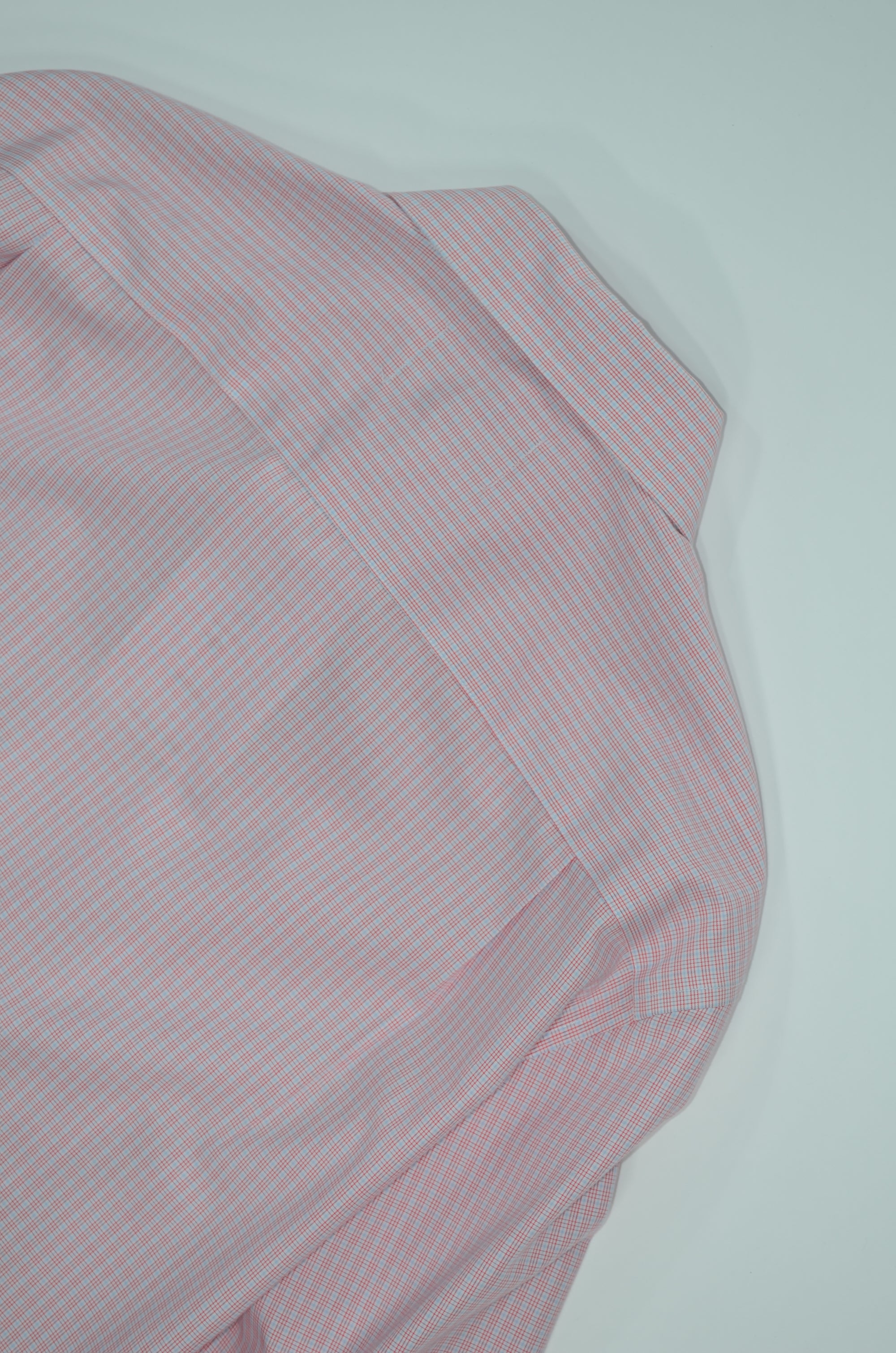 Camisa Bustier - Cuadros Rosa y rojo