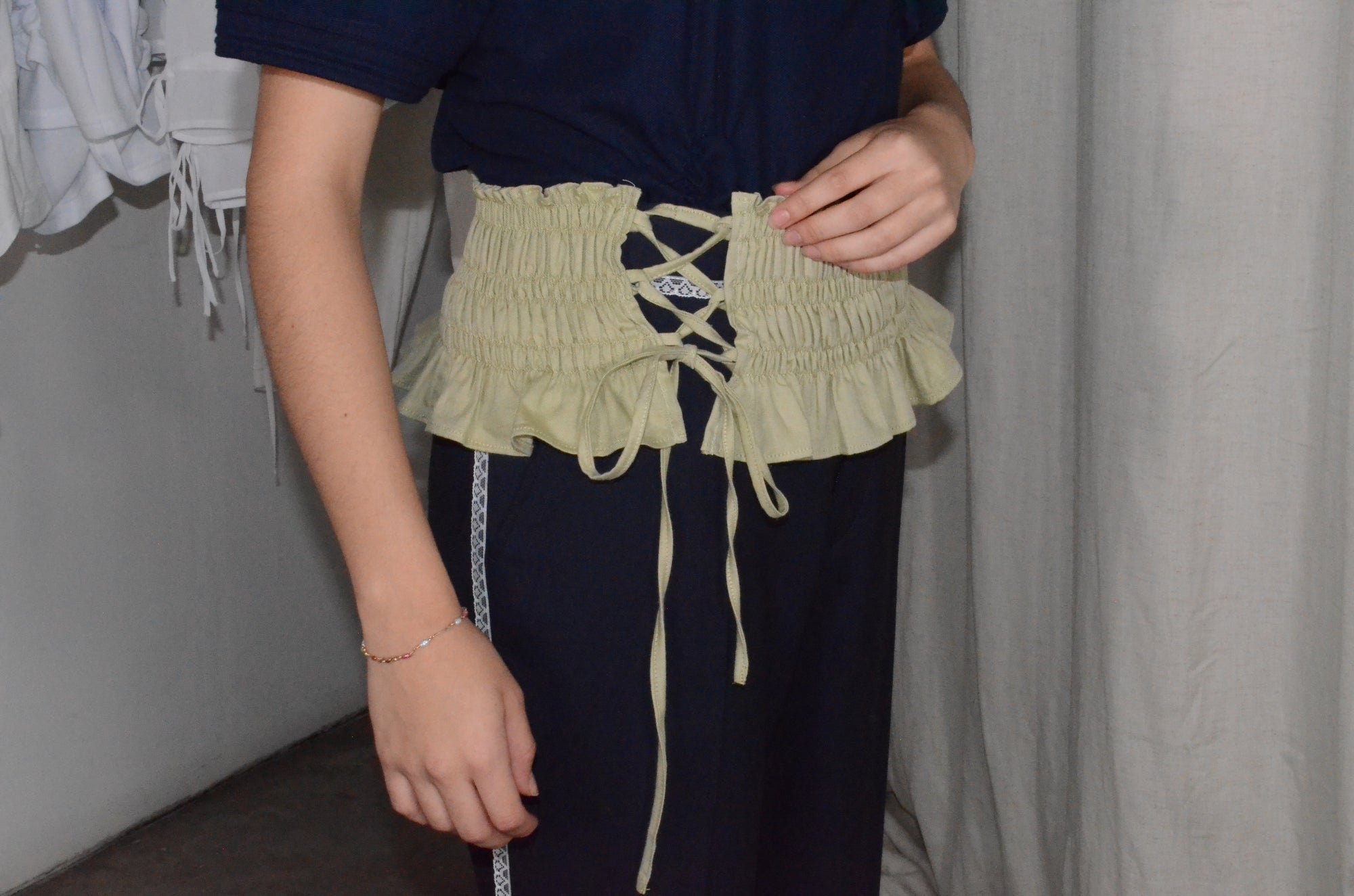 Mini Olan Belt - Verde Pistache