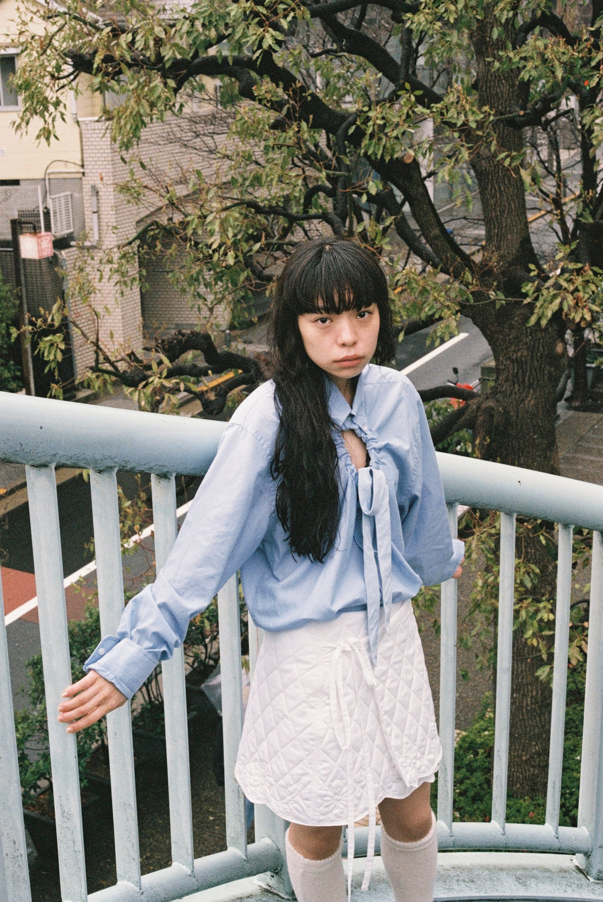 Falda Consuelo Blanca