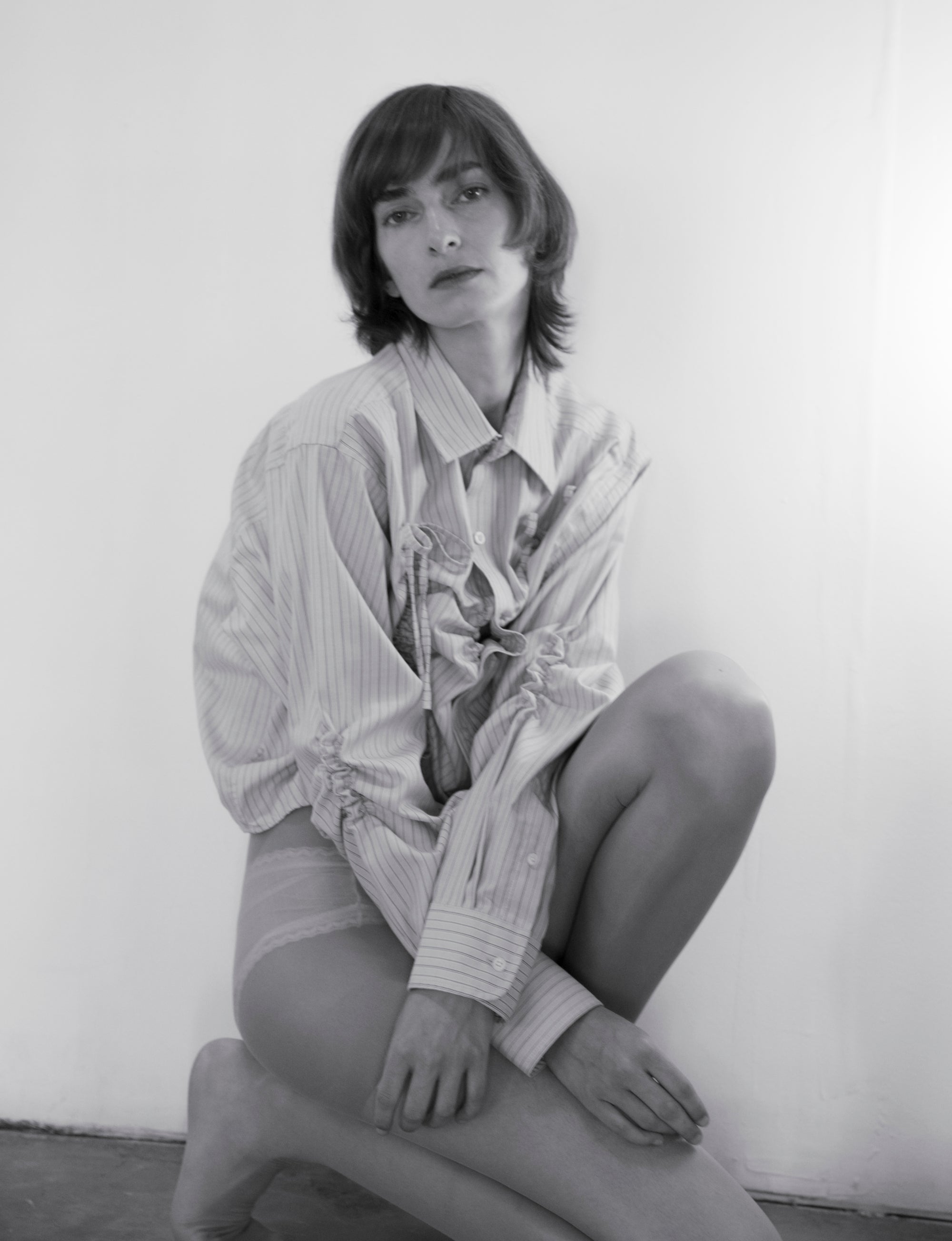 Camisa Valentine's - Rosa a cuadros