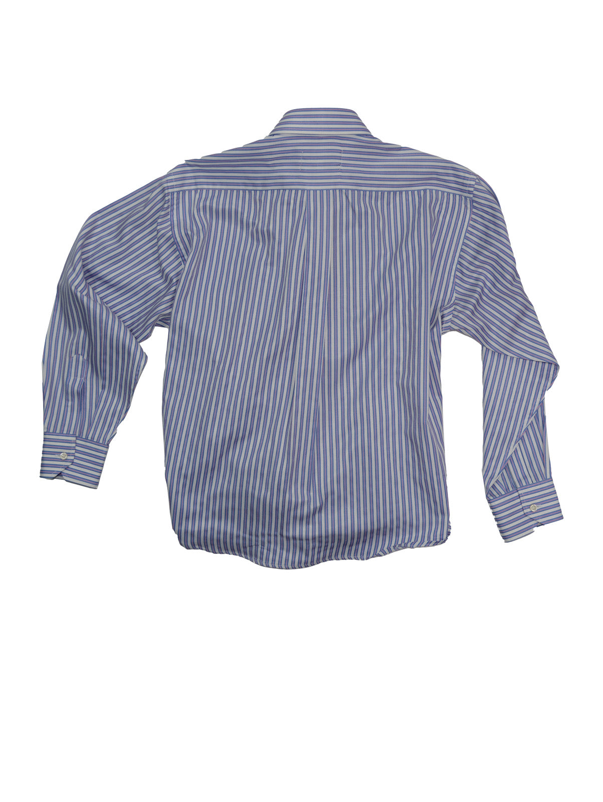 Camisa Cascada - Rayas azul y rosa