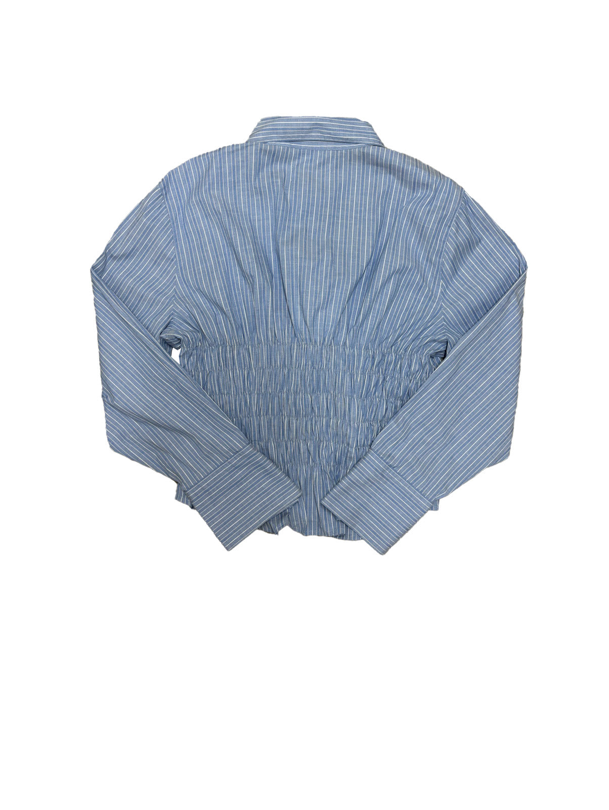 Camisa Corset - Azul claro a rayas