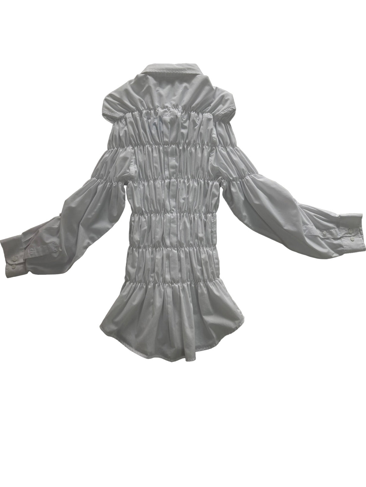 Camisa Espuma Larga - Blanca