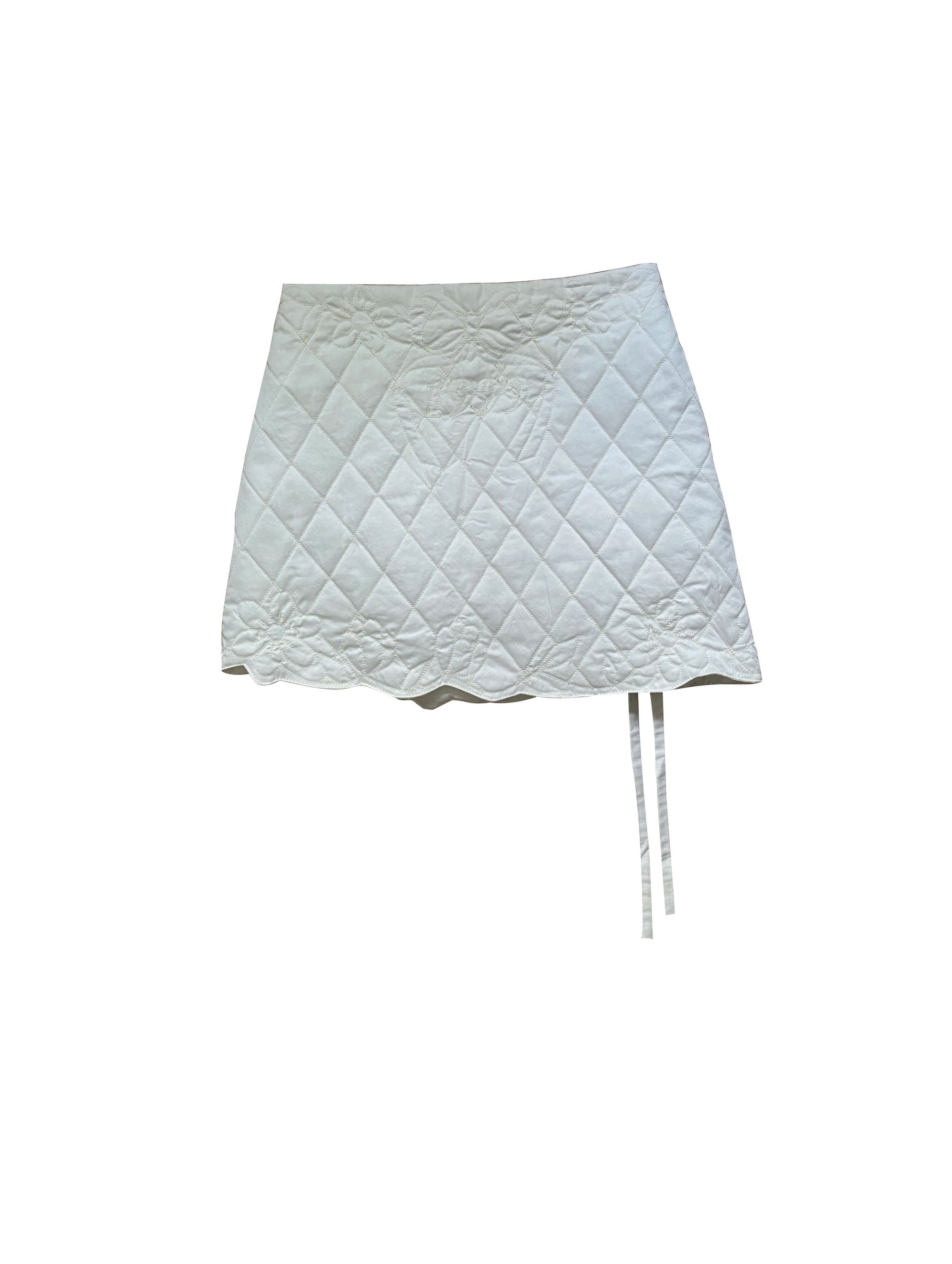 Falda Consuelo Blanca