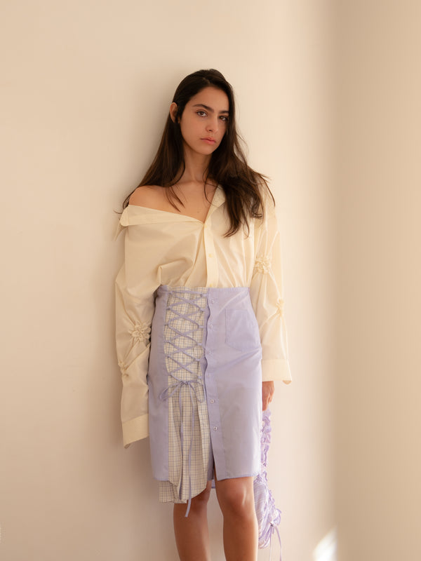 Camisa Enredadera - Mantequilla