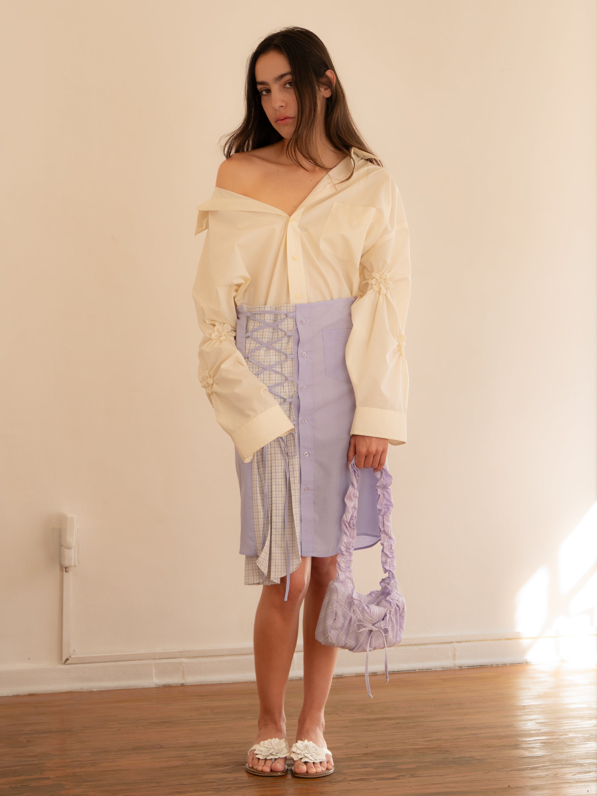 Falda Poesía - Lila