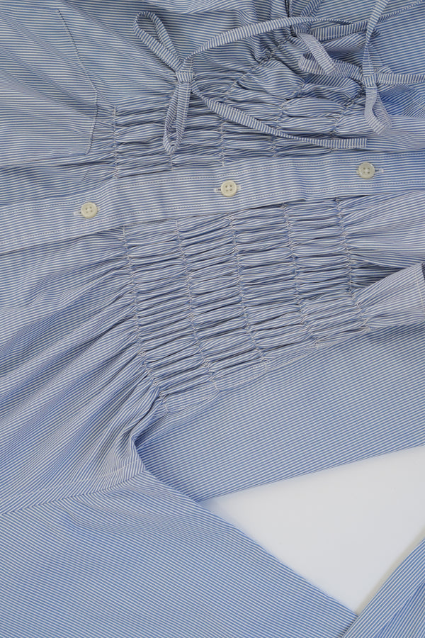 Camisa Cascada - Azul rayas