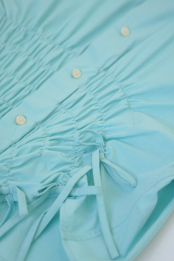 Camisa Cascada - Azul turquesa