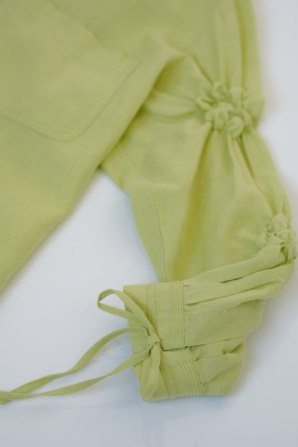 Vine Shirt - Lime Green