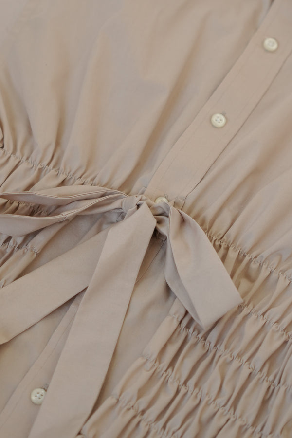 Corset Shirt - Beige