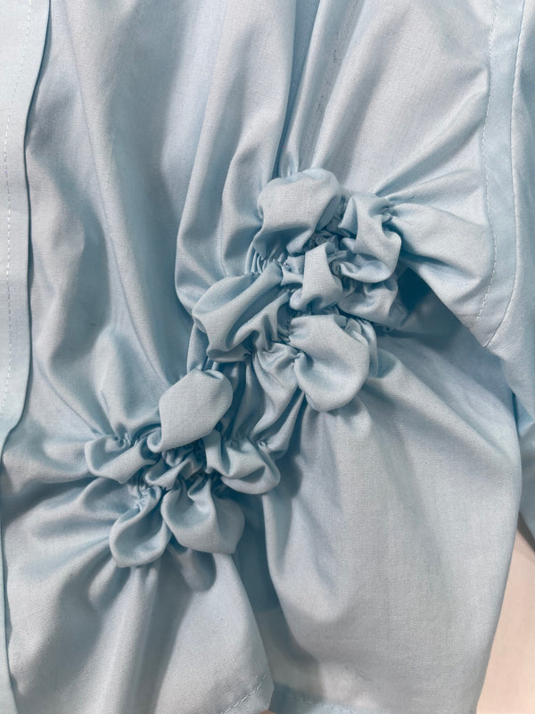 Camisa Florero - celeste