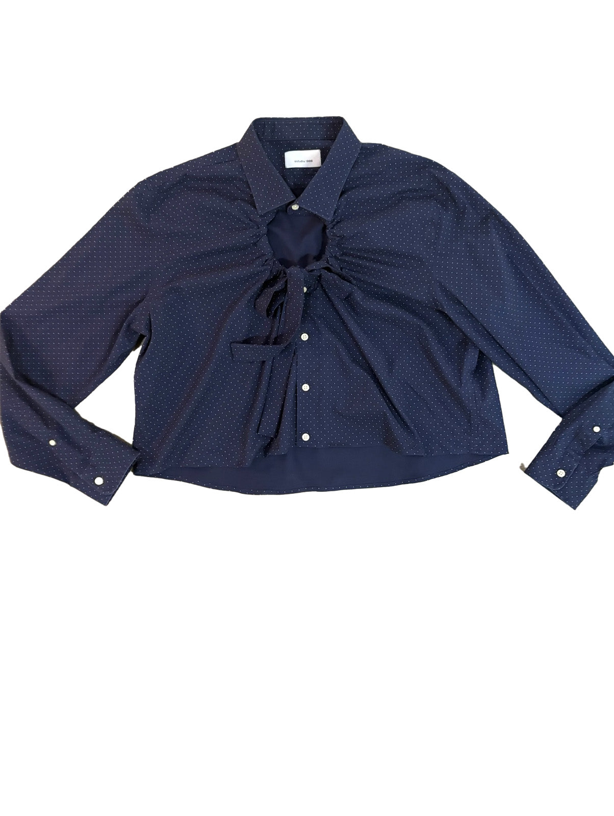 Camisa Ventana - Azul Lunares