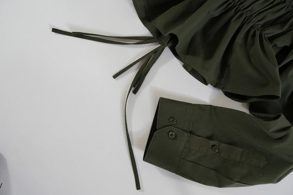 Camisa Espuma Corta - Verde bosque