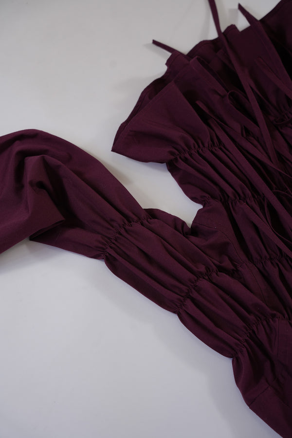 Camisa Espuma Corta - Vino