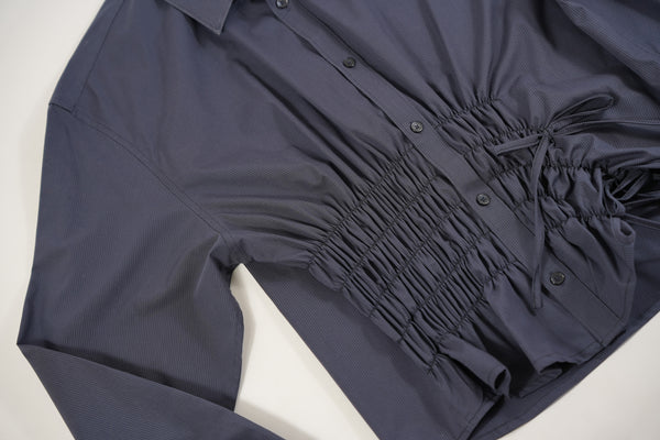 Camisa Cascada - Rayas navy