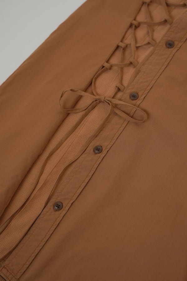 Falda Poesía - Ocre