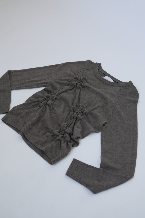 Suéter Flor - Café