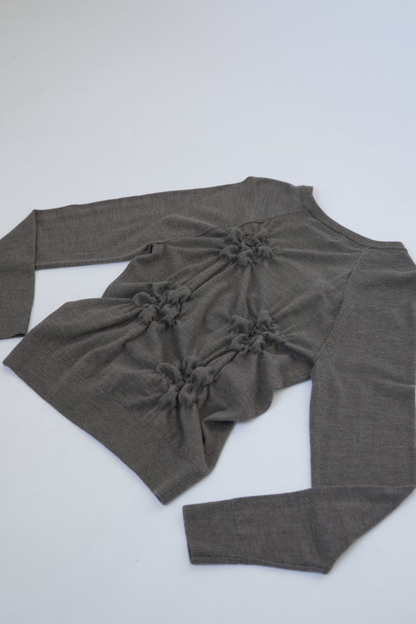 Suéter Flor - Café