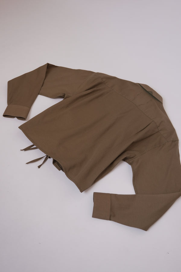 Cascading Shirt - Olive Green