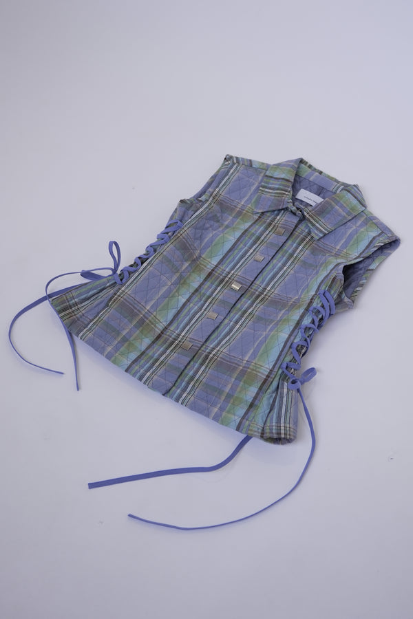 Chaleco Acolchado con cintas