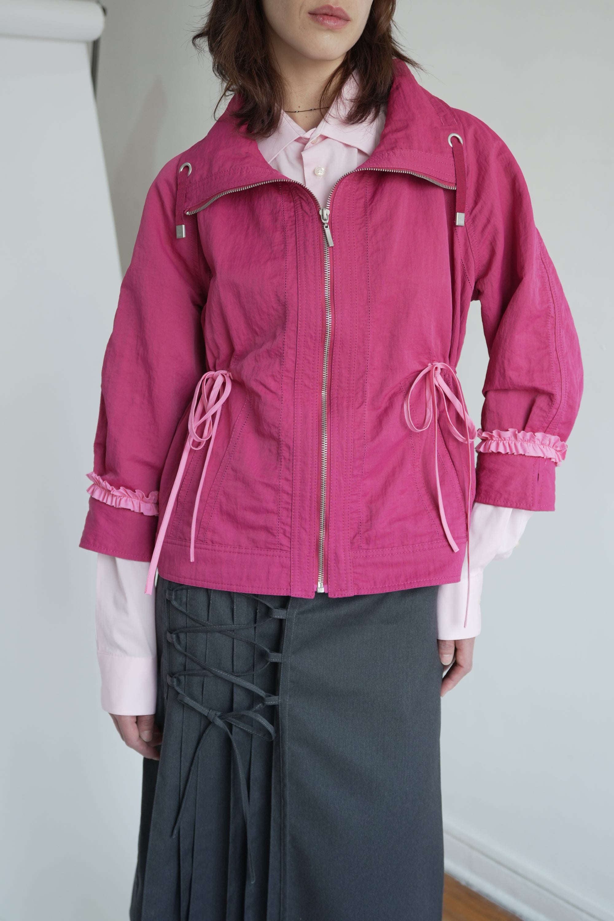 Chamarra Fucsia
