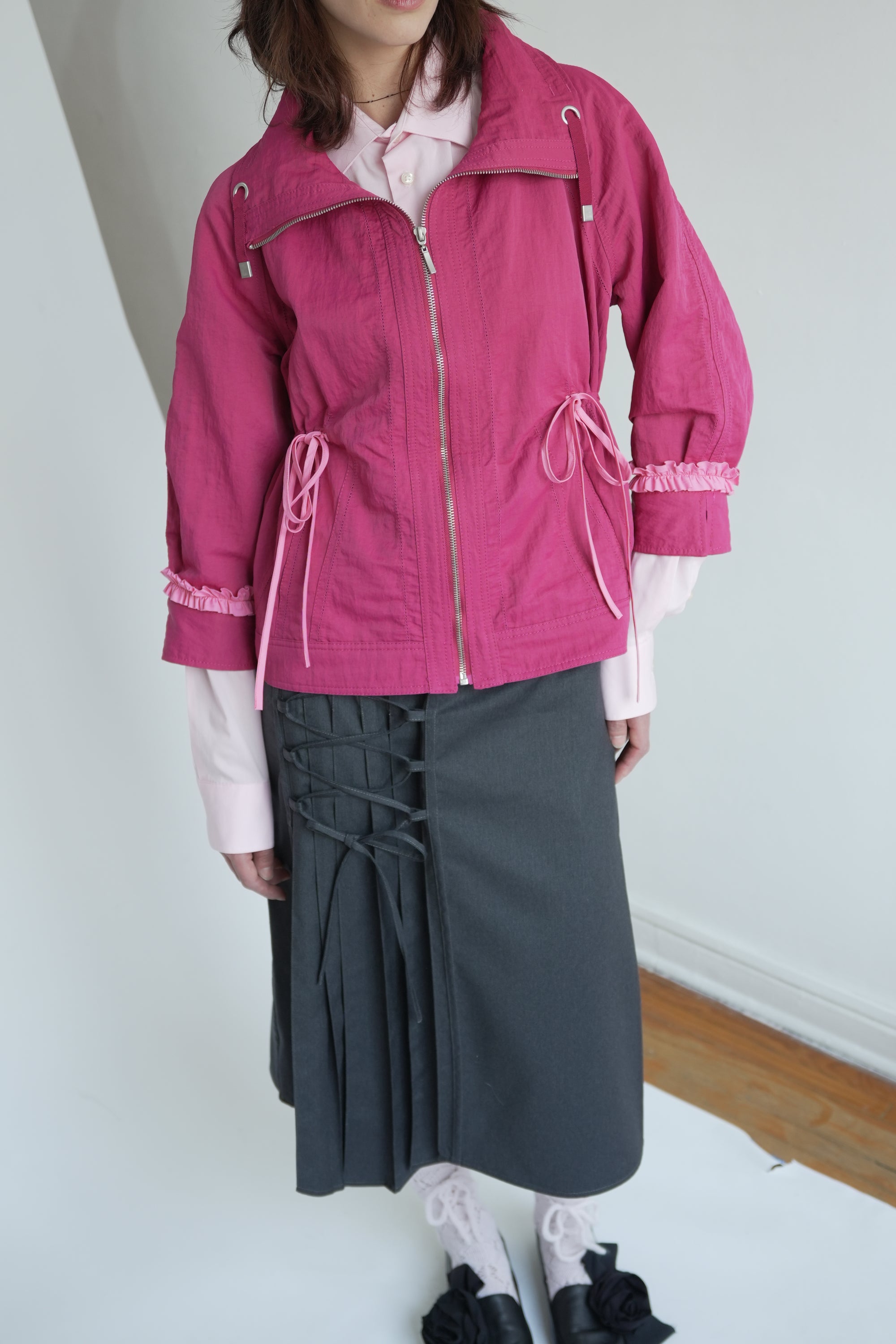 Chamarra Fucsia
