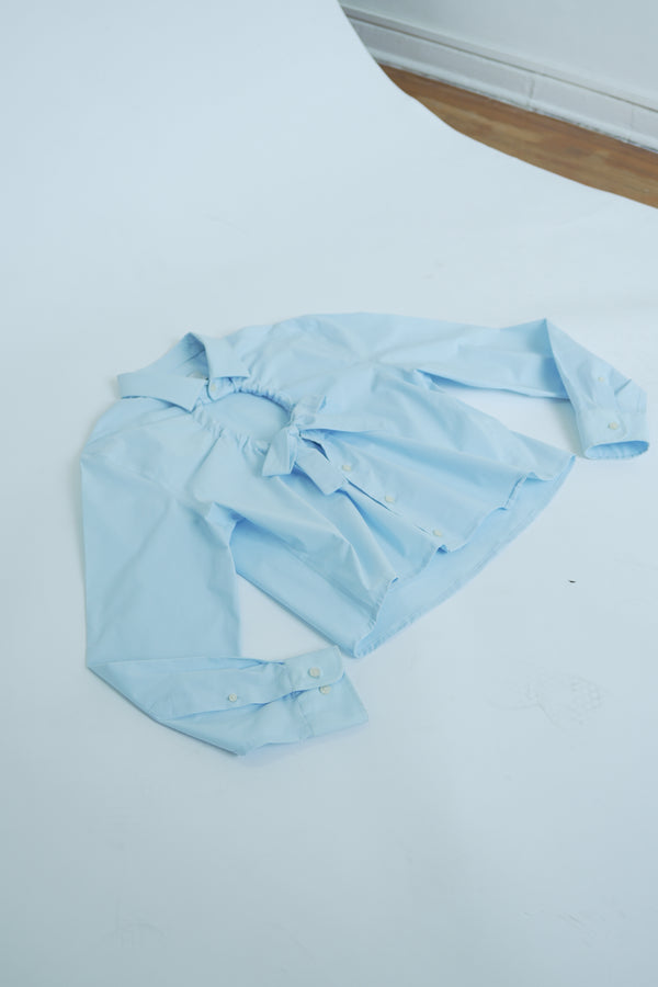 Camisa Ventana - Azul  pastel