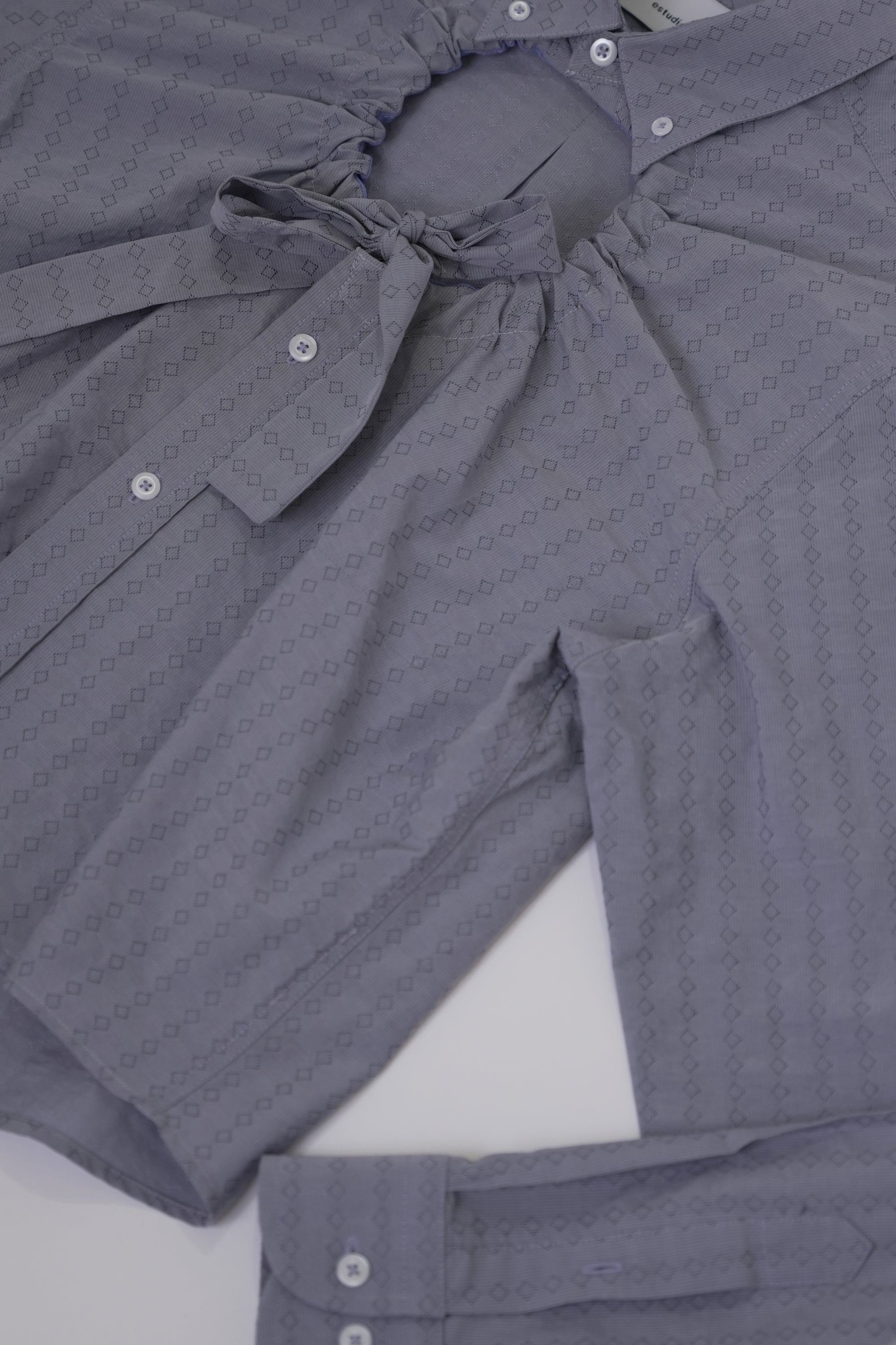 Camisa Ventana -Gris