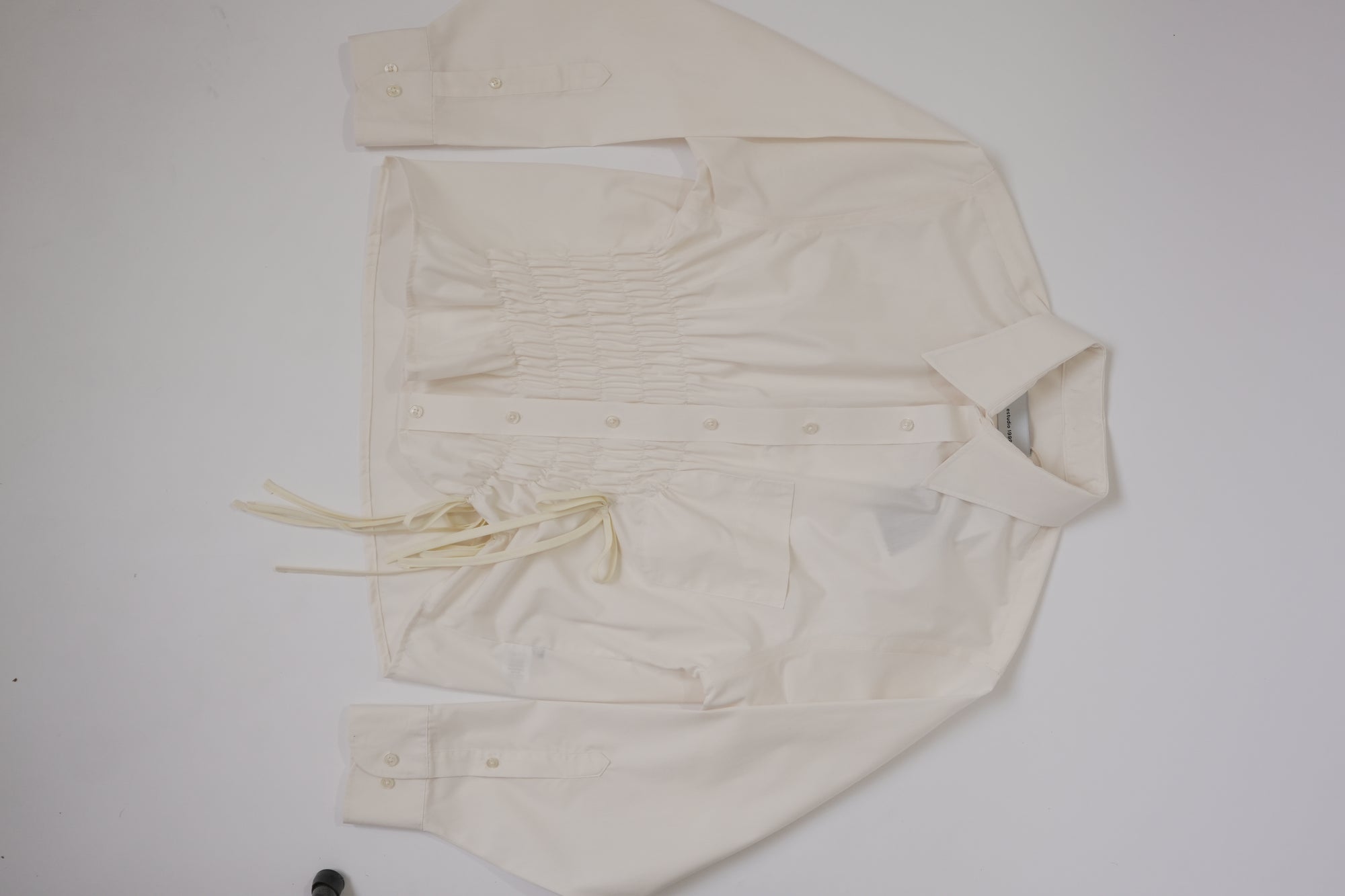 Camisa Cascada - Mantequilla