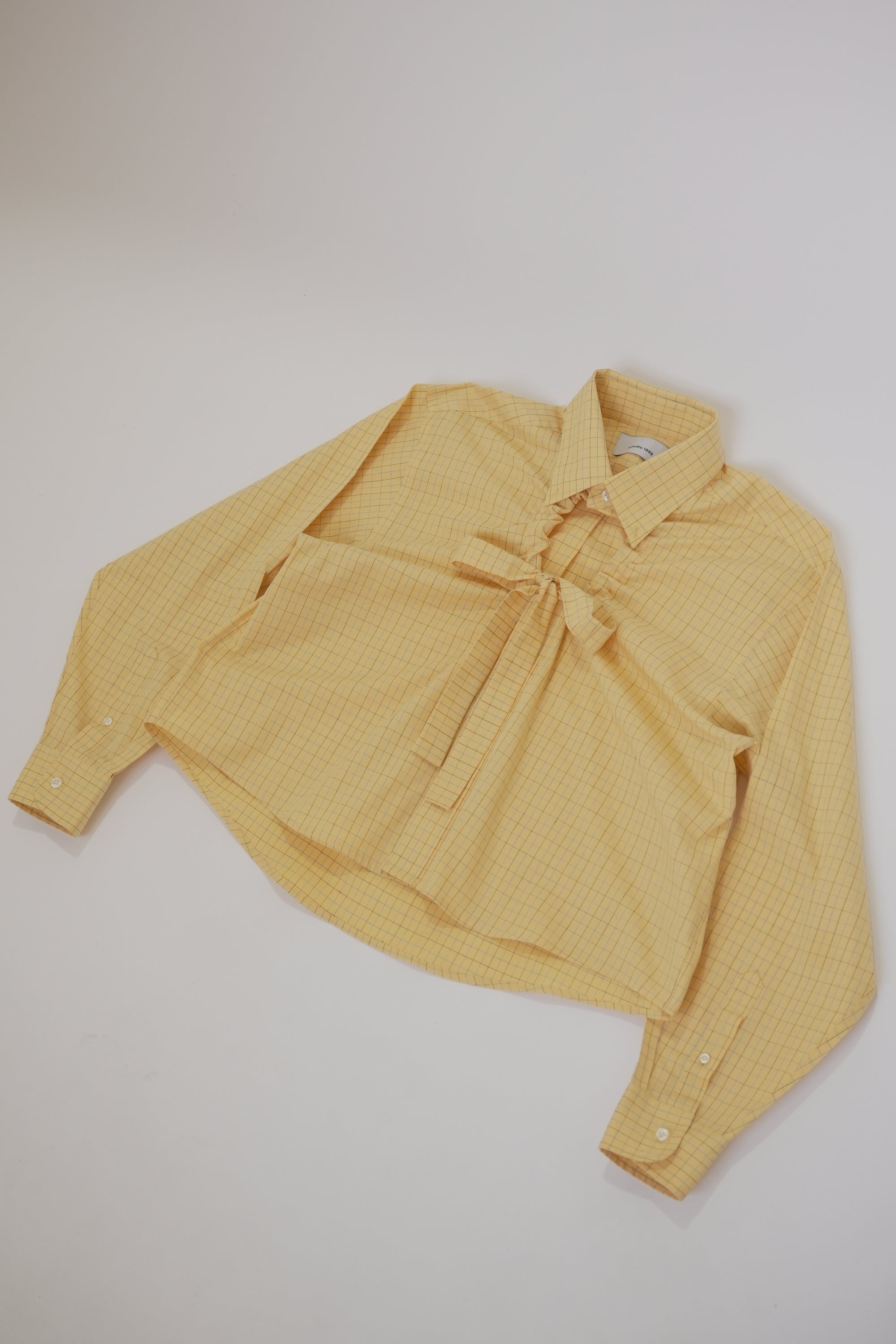 Camisa Ventana - Amarillo a cuadros