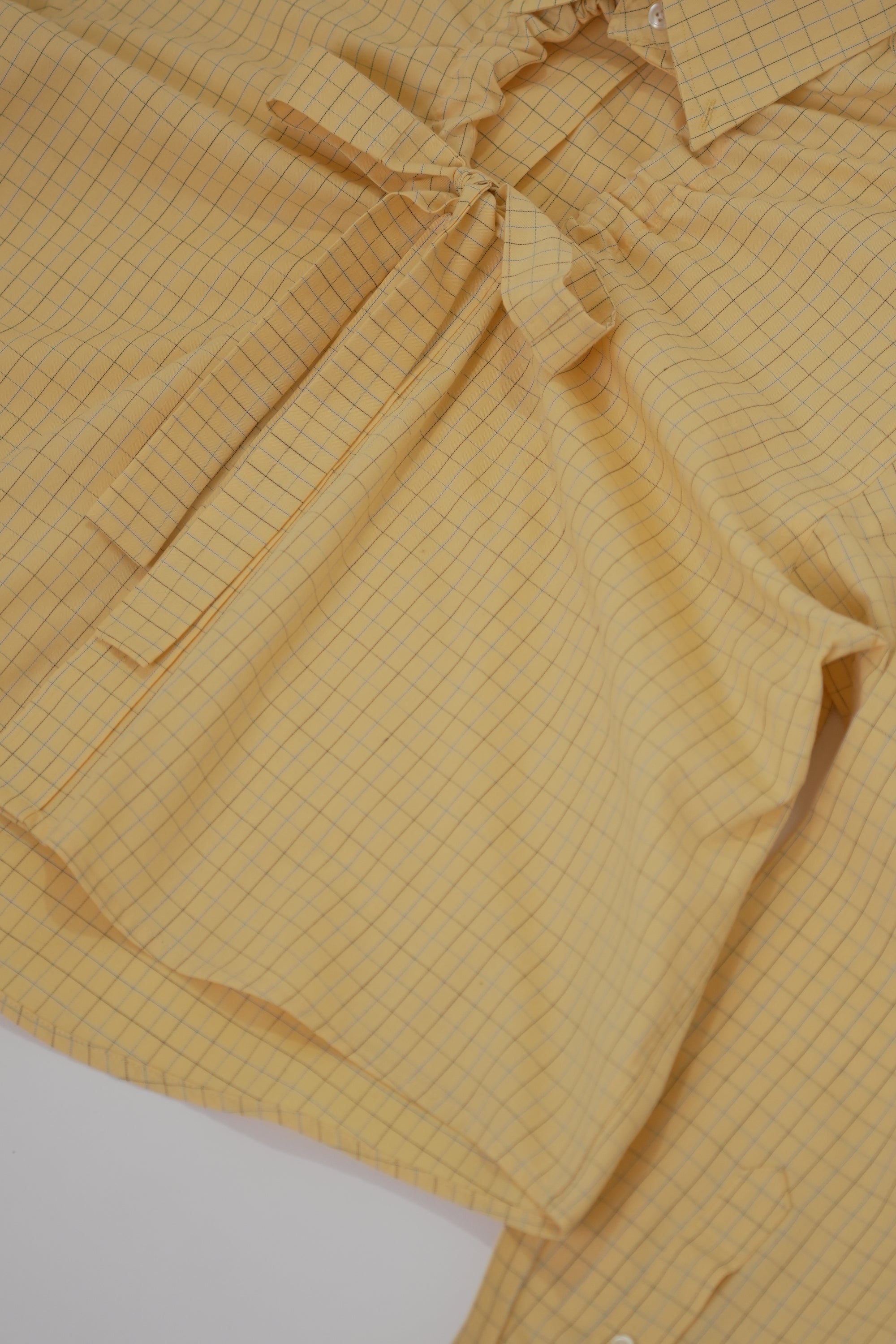 Camisa Ventana - Amarillo a cuadros