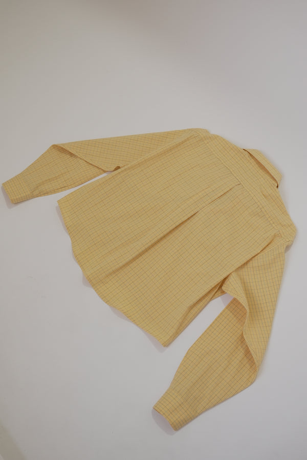 Camisa Ventana - Amarillo a cuadros