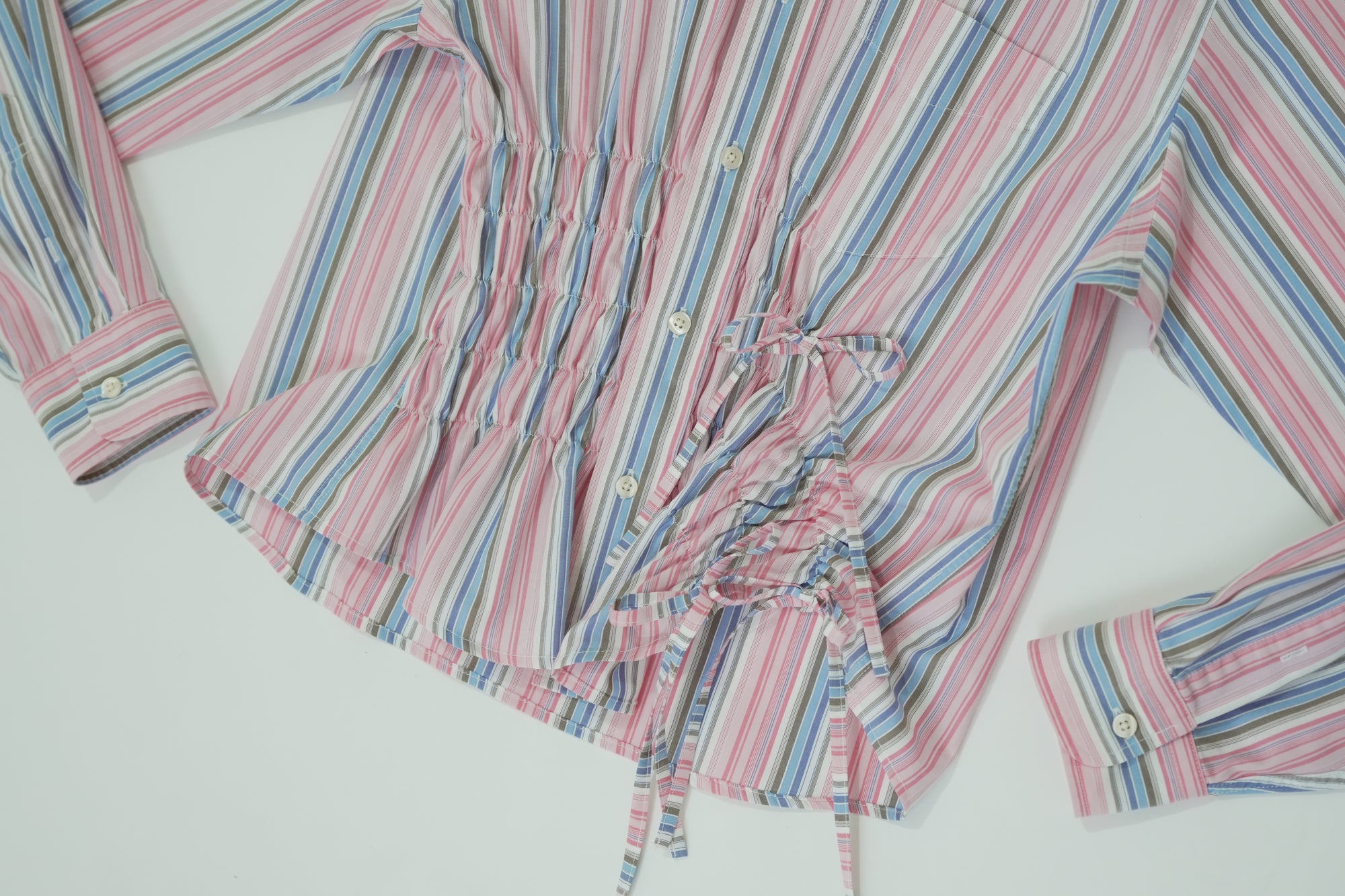 Camisa Cascada - Rosa