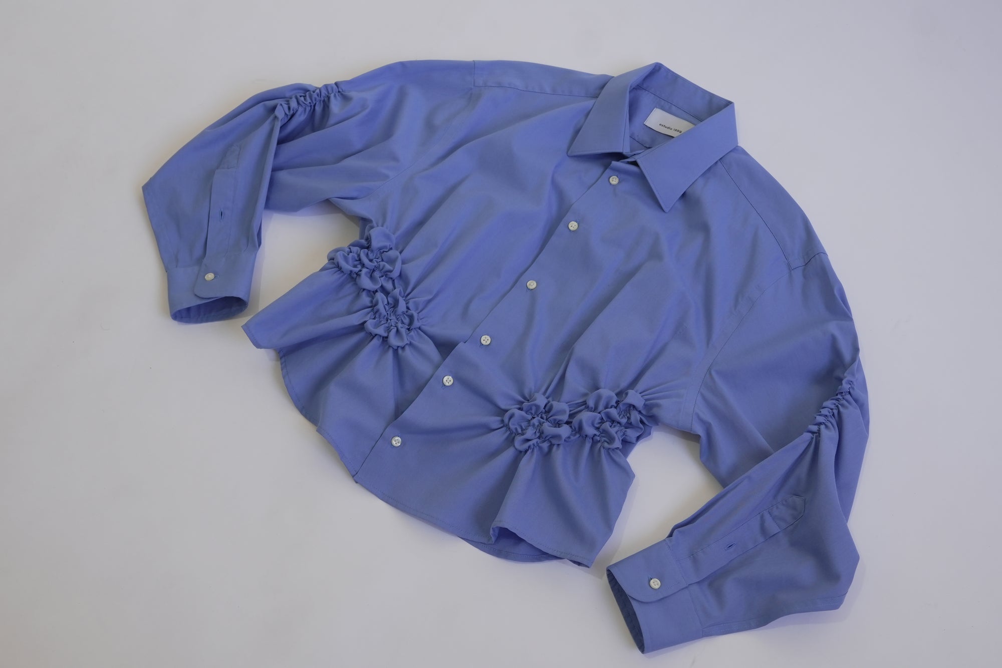 Camisa Florero - Azul