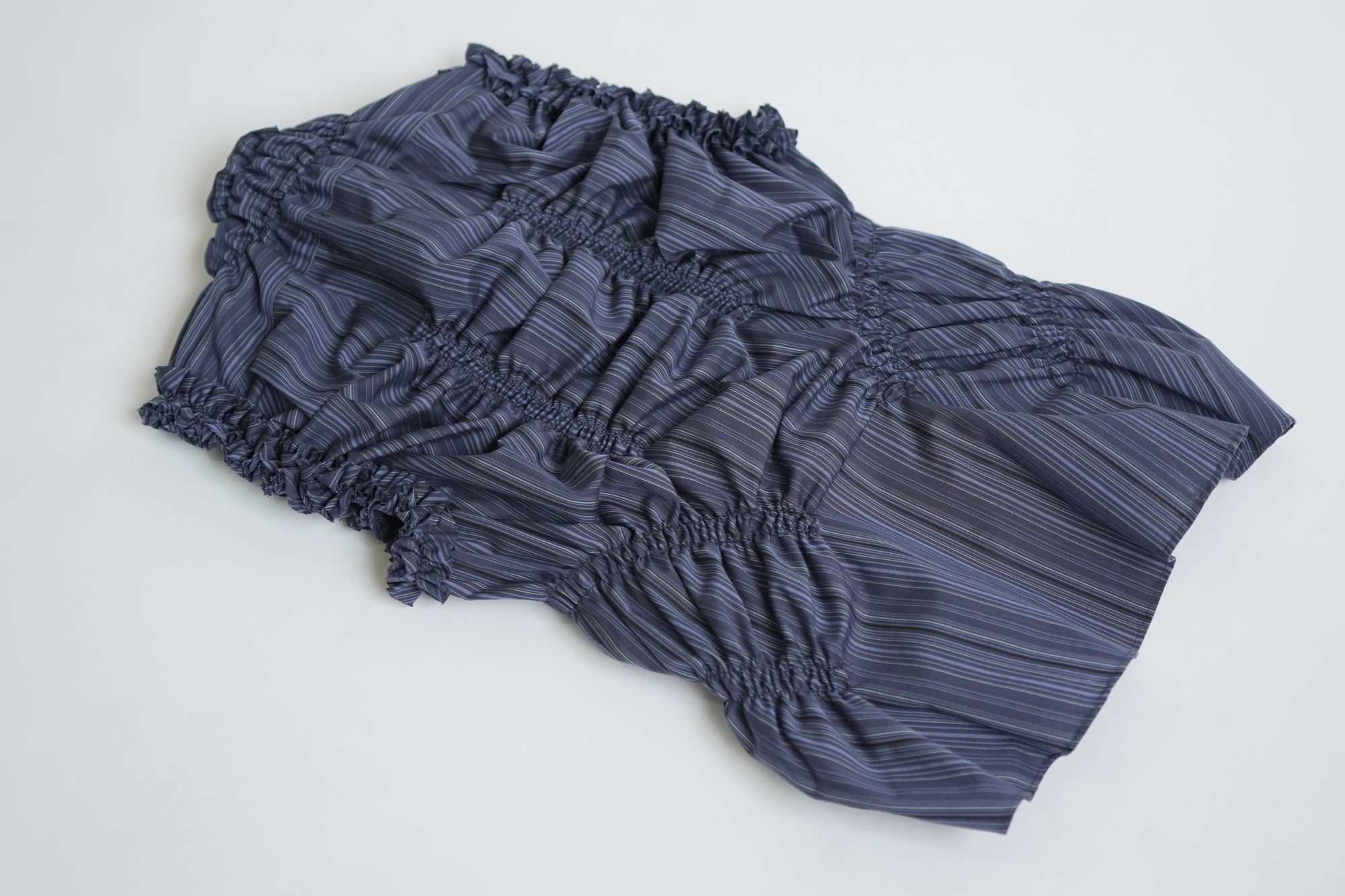 Camisa Halo - Rayas Azul marino