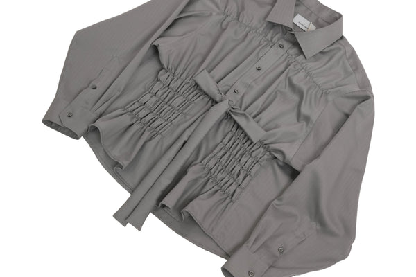 Chemise bustier - Gris