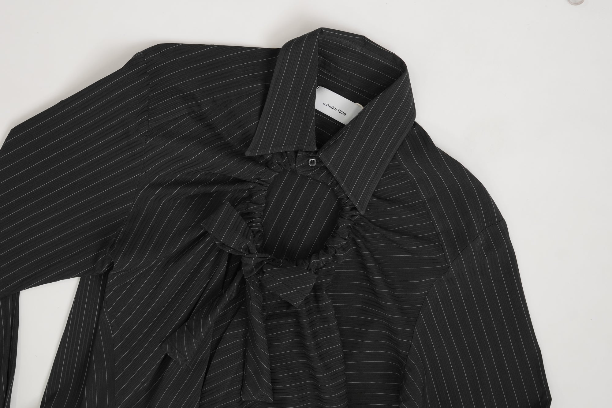 Chemise Ventana - Noire à rayures