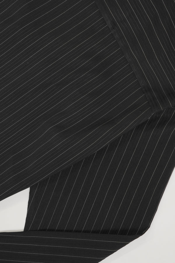 Chemise Ventana - Noire à rayures