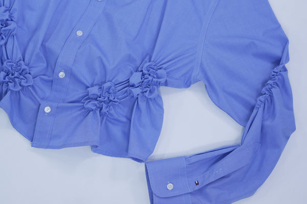 Camisa Florero - Azul