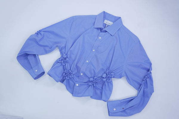 Camisa Florero - Azul
