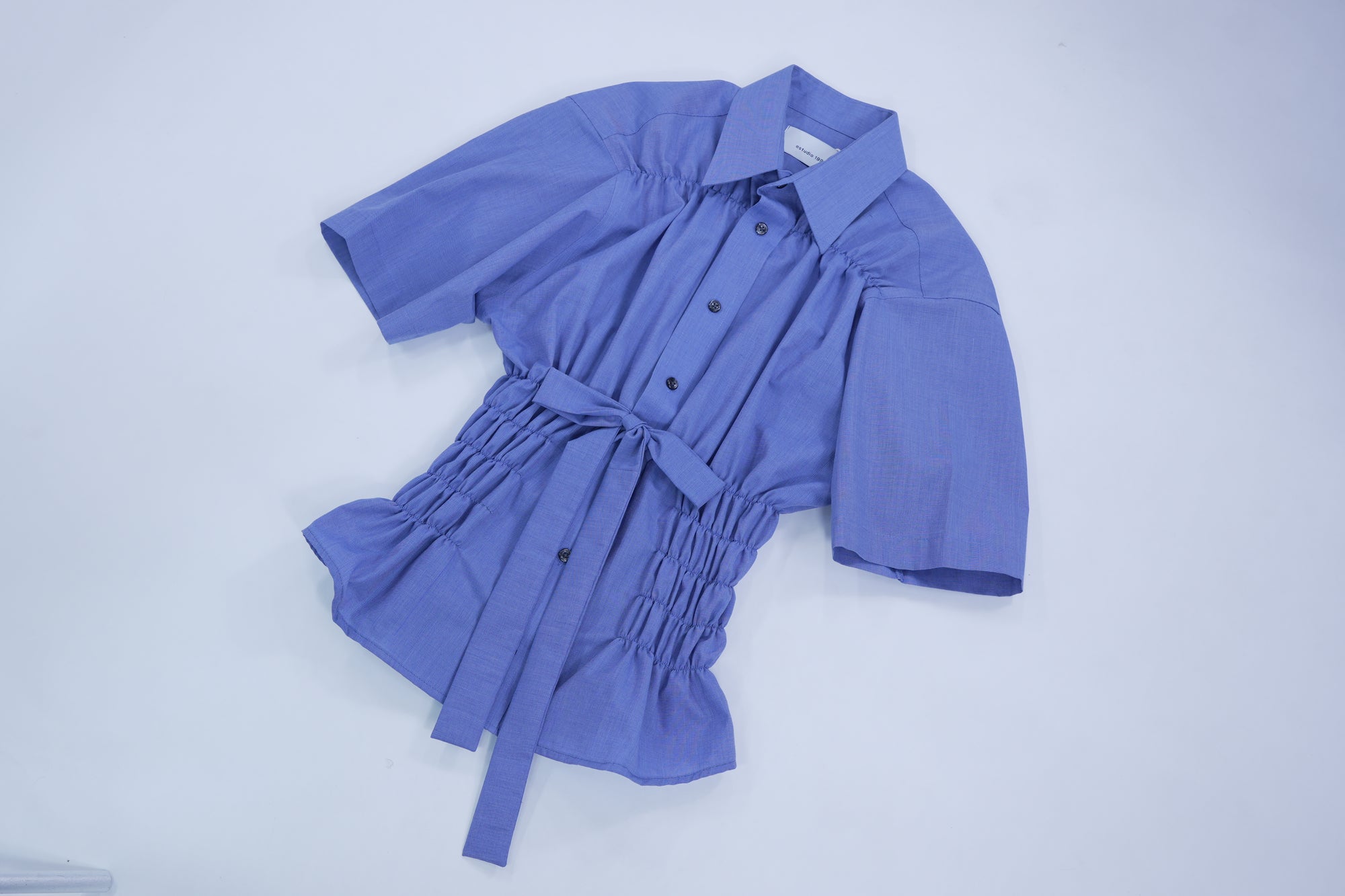Camisa Corset - Azul