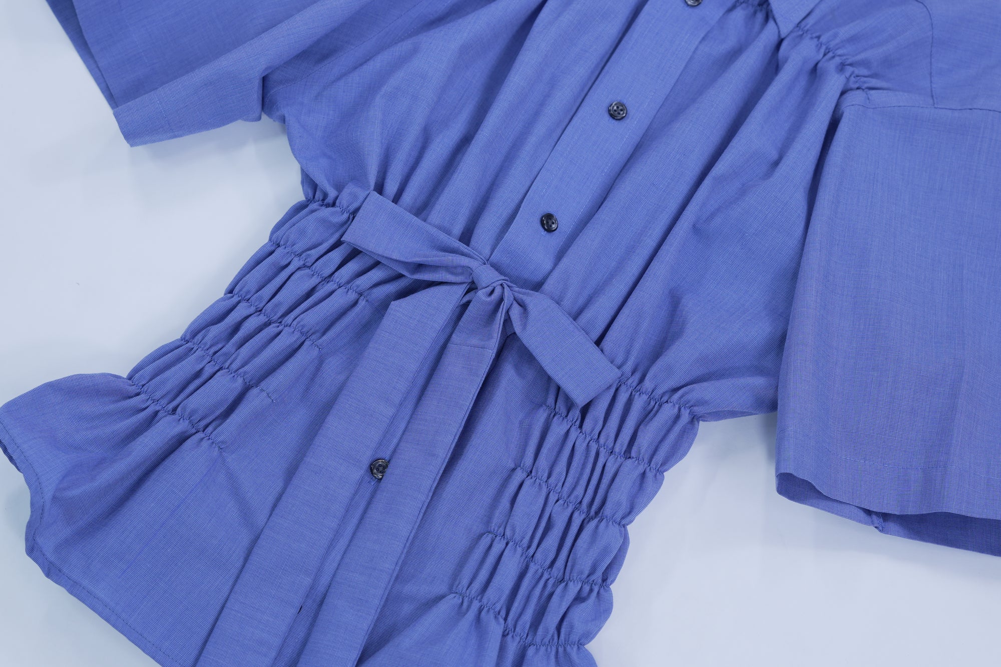 Camisa Corset - Azul