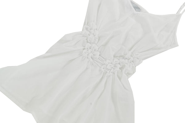 Vestido Florero - Blanco
