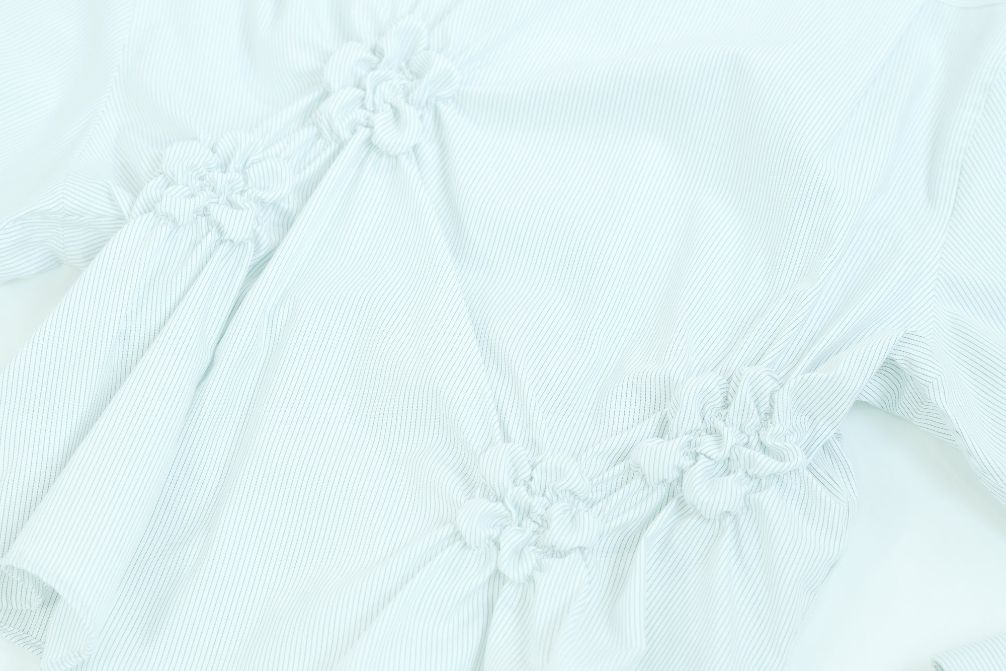 Camisa Florero - Blanco con Rayas