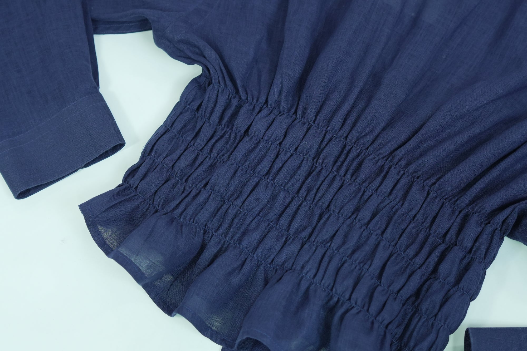Camisa Corset - Azul