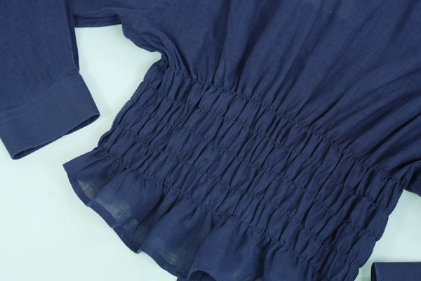 Camisa Corset - Azul