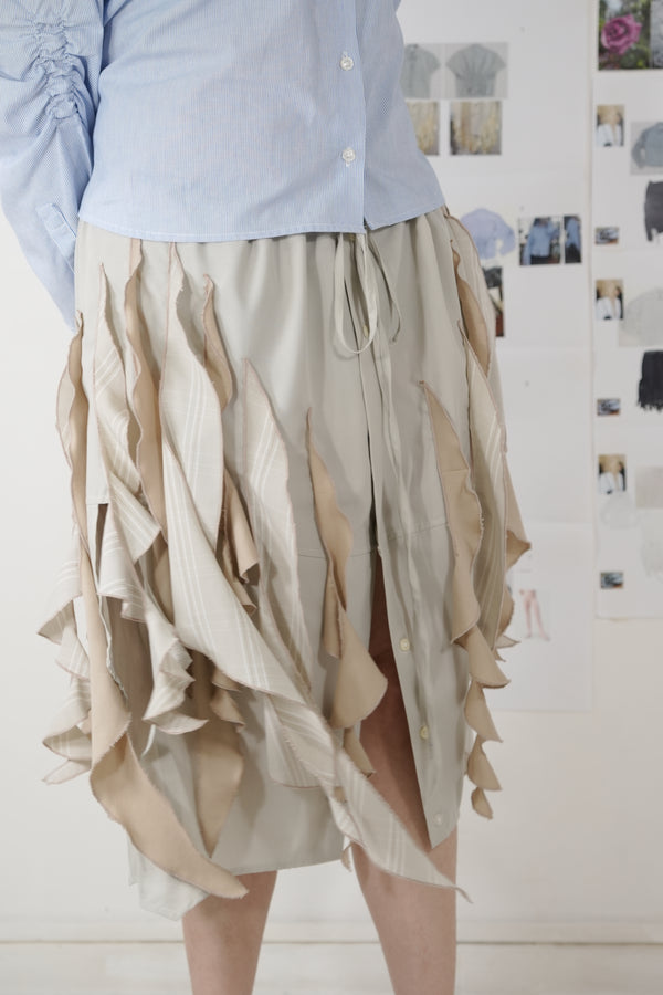 Falda Jardín - Beige